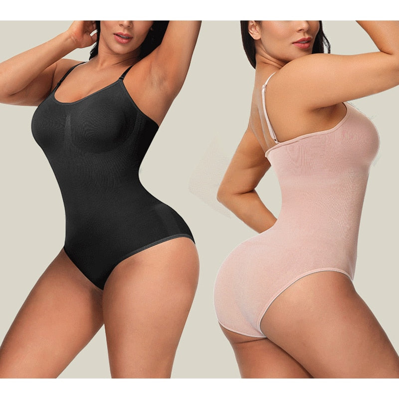 Embracing her curves with grace and strength in her shapewear