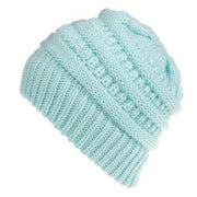 Femme Favs™ - CozyKnit™ Ponytail Beanie