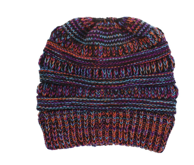 Femme Favs™ - CozyKnit™ Ponytail Beanie