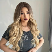 Femme Favs™ - LuxeWave™ Ash Blonde Wig