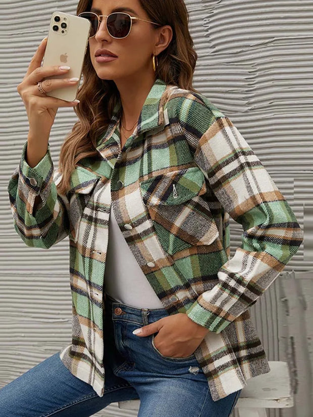 Femme Favs™ - CozyPlaid™ Flannel Shacket