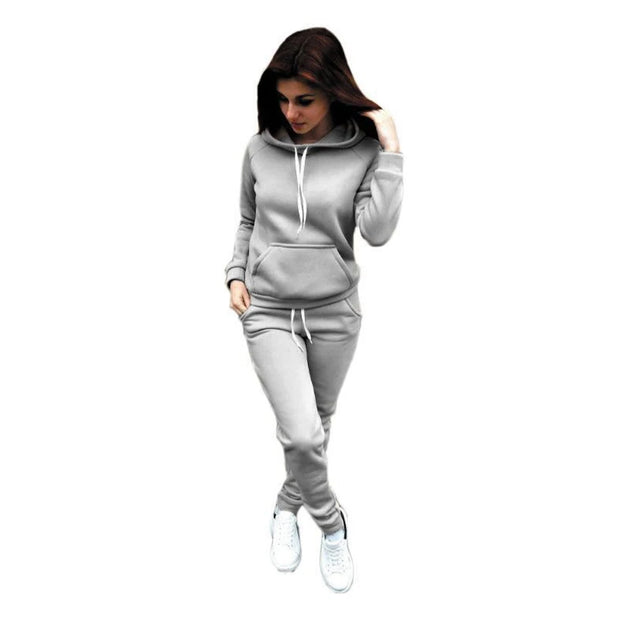 Femme Favs™ - FlexActive™ Hoodie Sportswear Set