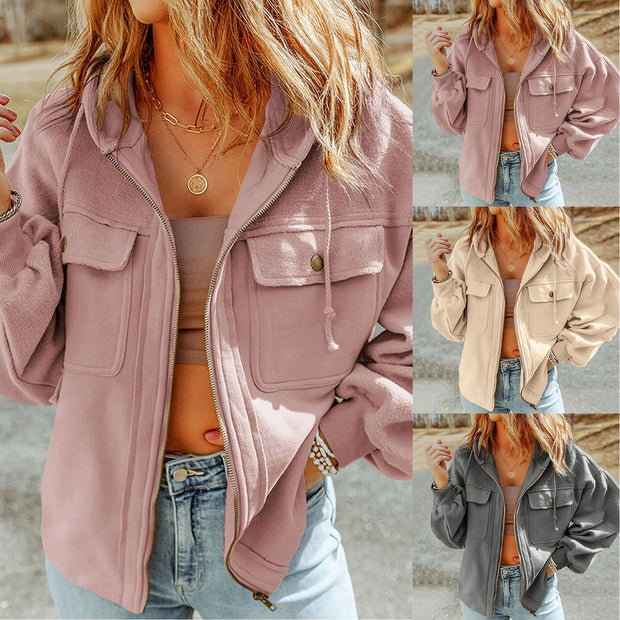 Femme Favs™ - CozyLayer™ Hooded Jacket