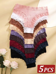 Femme Favs™ - BlossomLace™ Cotton Panties