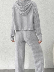 Femme Favs™ - CozyStripes™ Sweatshirt & Pants Set