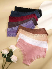 Femme Favs™ - BlossomLace™ Cotton Panties