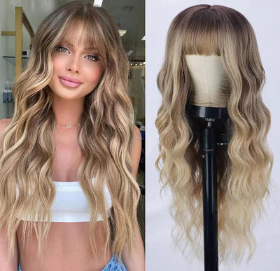 Femme Favs™ - LuxeWave™ Ash Blonde Wig