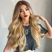 Femme Favs™ - LuxeWave™ Ash Blonde Wig