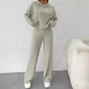 Femme Favs™ - CozyStripes™ Sweatshirt & Pants Set