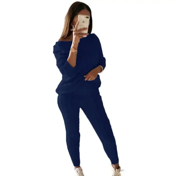 Femme Favs™ - KnitEase™ Tracksuit Set