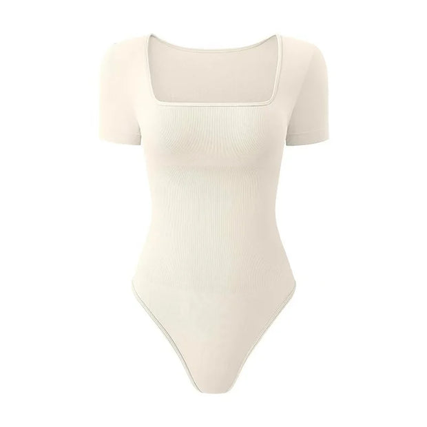 Femme Favs™ - ShapeEssence™ Ribbed Bodysuit